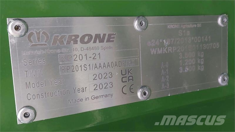 Krone VariPack V 190 XC Rotopresse