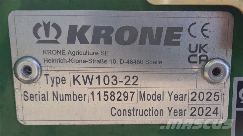 Krone Vendro 470 Fabriksny Rastrilladoras y rastrilladoras giratorias