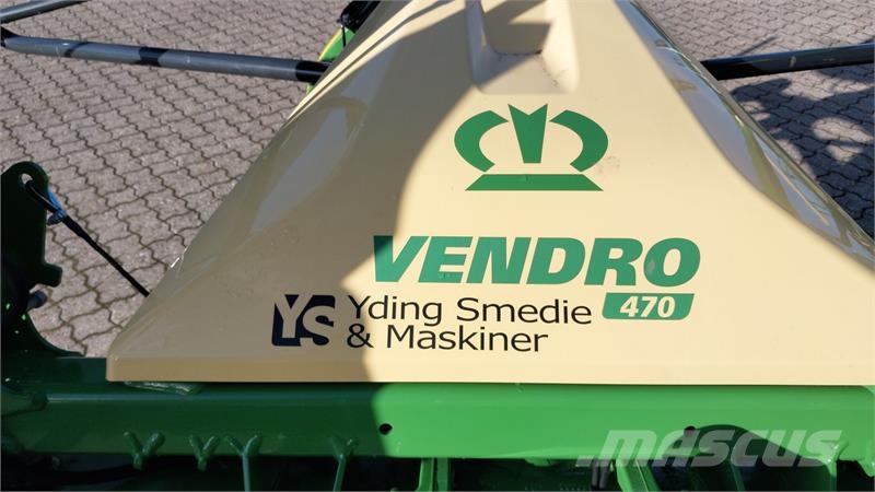 Krone Vendro 470 Fabriksny Rastrilladoras y rastrilladoras giratorias
