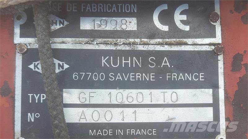 Kuhn GF 10601 Vändare och luftare