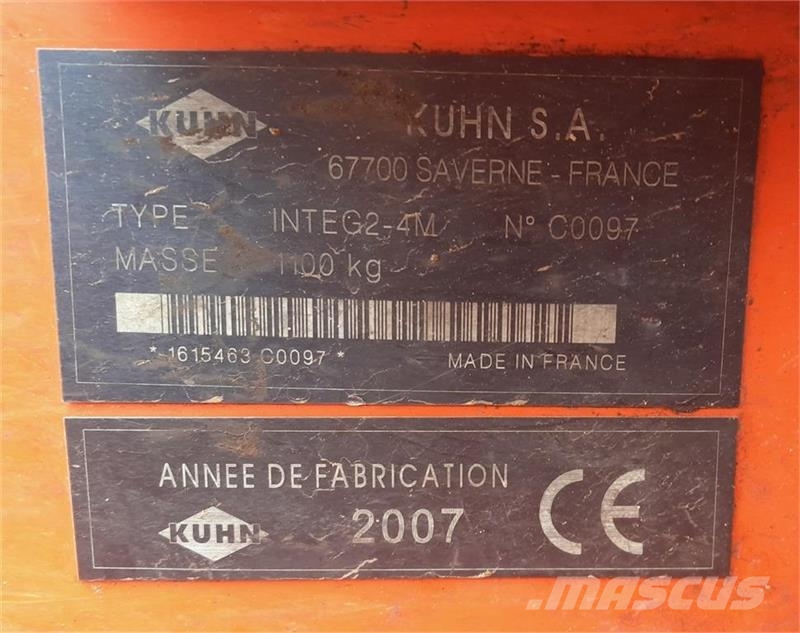 Kuhn integra 4m G II Perforadoras combinadas
