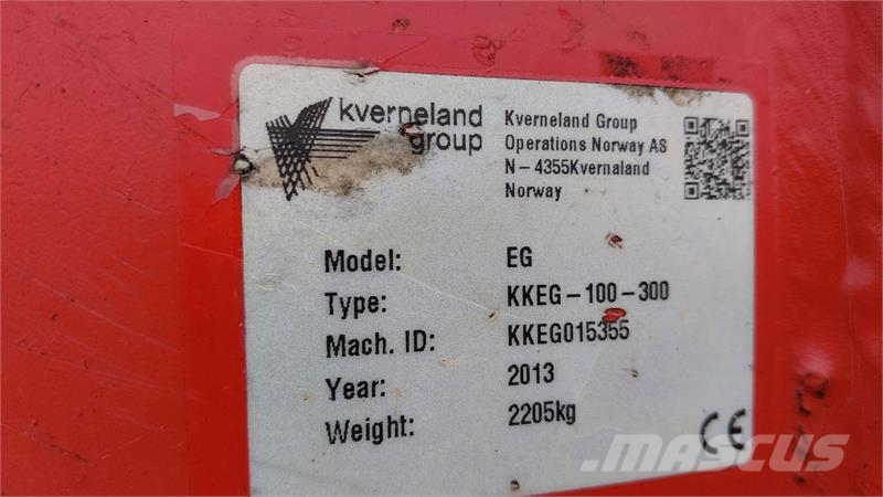 Kverneland EG-100-300 5 FURET محاريث عكسية