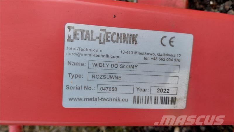 Metal-Technik Ballespyd Ballespyd til rund og bigballer m. overb Front loader accessories