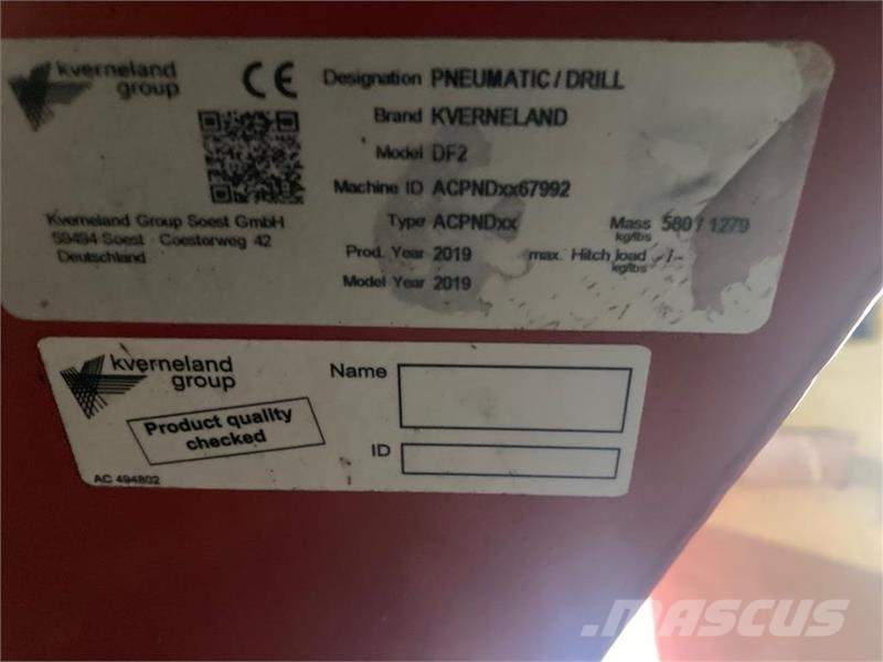 Thyregod TRV 12  kamera Frø og gødning معدات تنظيف الحبوب