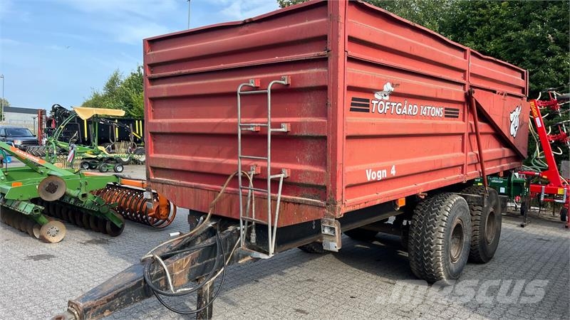 Tipvogn 14 tons Ανατρεπόμενες ρυμούλκες