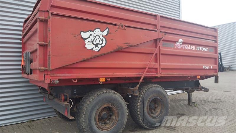 Tipvogn 14 tons Ανατρεπόμενες ρυμούλκες