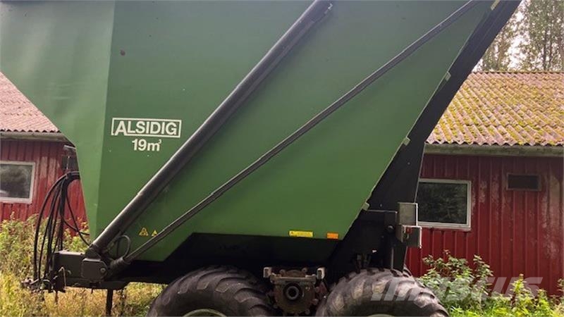Alsidig Højtip 19kbm Šumarske prikolice