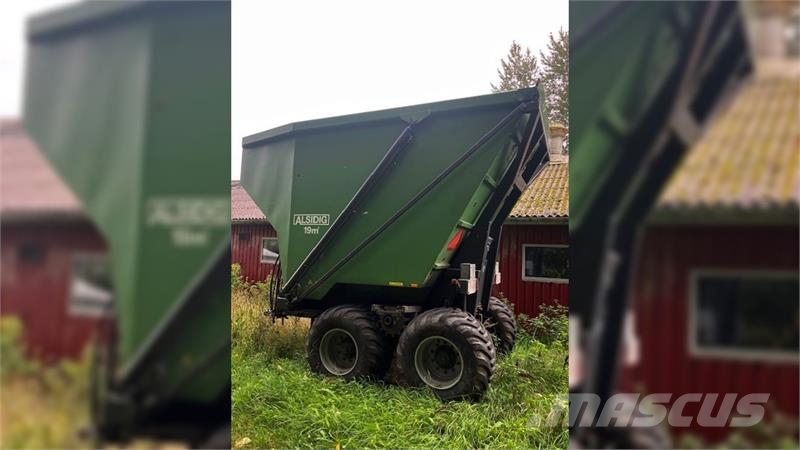 Alsidig Højtip 19kbm Šumarske prikolice