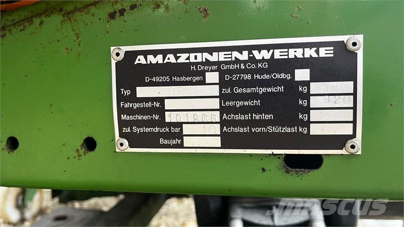 Amazone UF 1200 الرشاشات