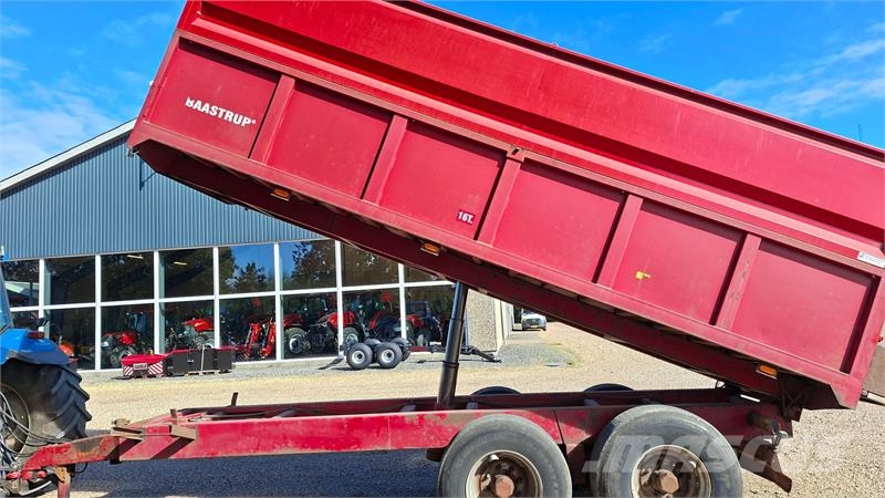 Baastrup 16t Remolques con caja de volteo