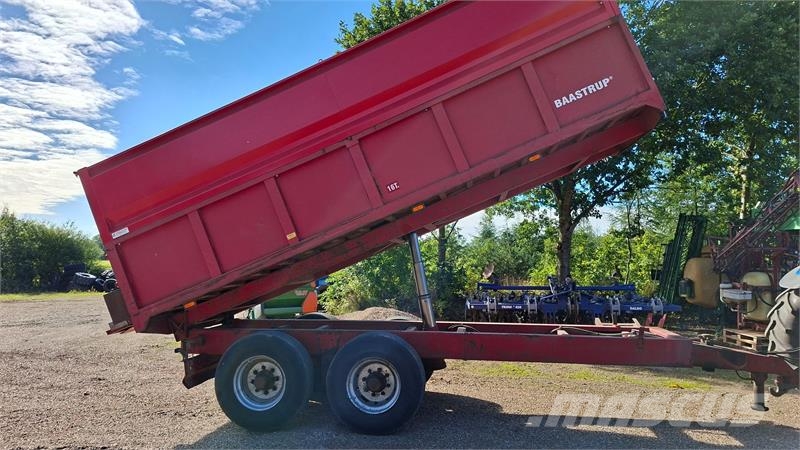 Baastrup 16t Remolques con caja de volteo