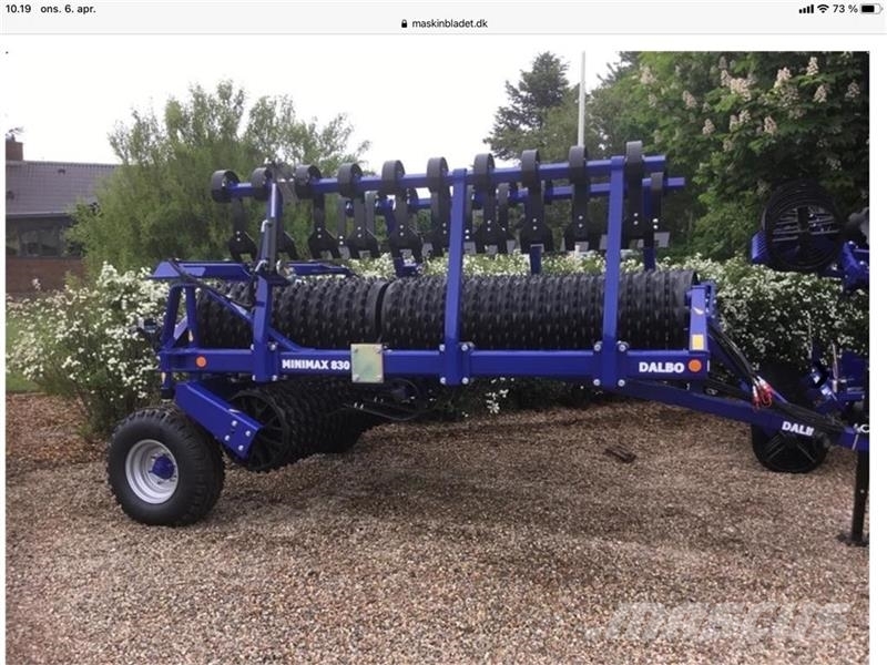 Dal-Bo Minimax 830 med 55 cm ringe og hydraulisk lamelpla Κύλινδροι