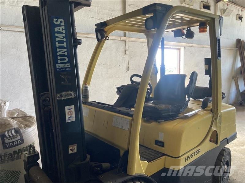 Hyster m/kassevender 360 grader Diesel forklifts