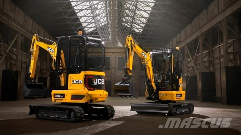 JCB 25Z-1 CAB PRO 小型挖掘机
