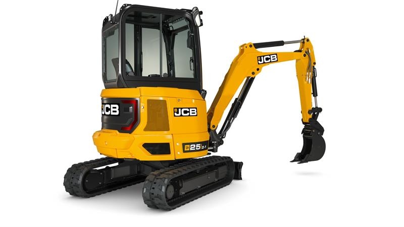 JCB 25Z-1 CAB PRO 小型挖掘机