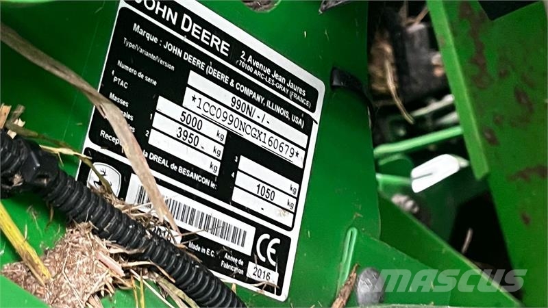 John Deere 990 Round balers
