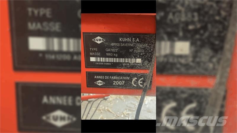 Kuhn GA 7822 Schudders