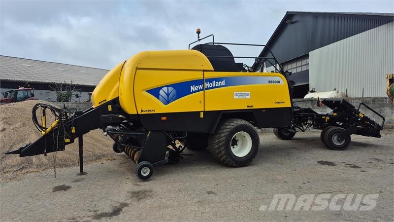 New Holland BB9060 Minibigballe med snitter Pressere til firkantede baller