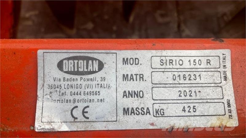 Ortolan Sirio Sirio 150R 耙車