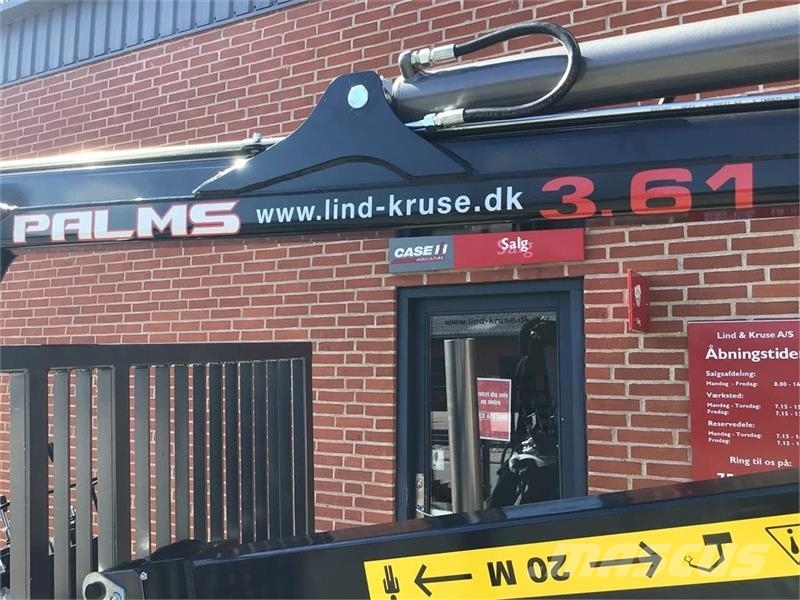 Palms 3,63/8SX 4 sæt kæpstokke lys og bremser Forstanhänger