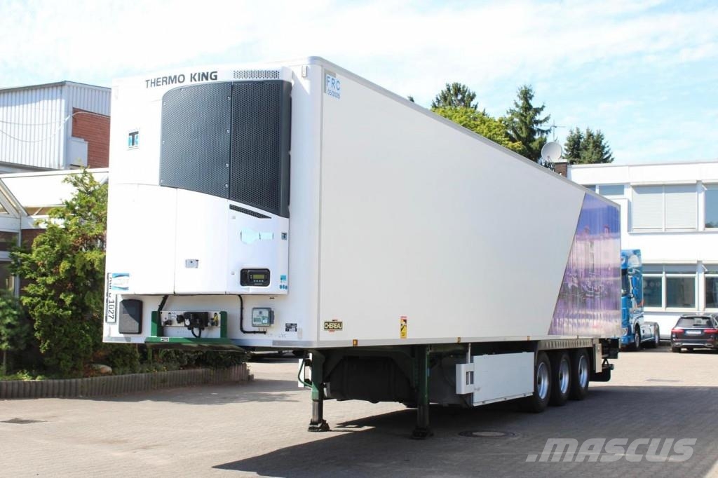 Chereau Thermo King SLXi 200 Fleischer Meat Viande نصف مقطورات بدرجة حرارة قابلة للضبط