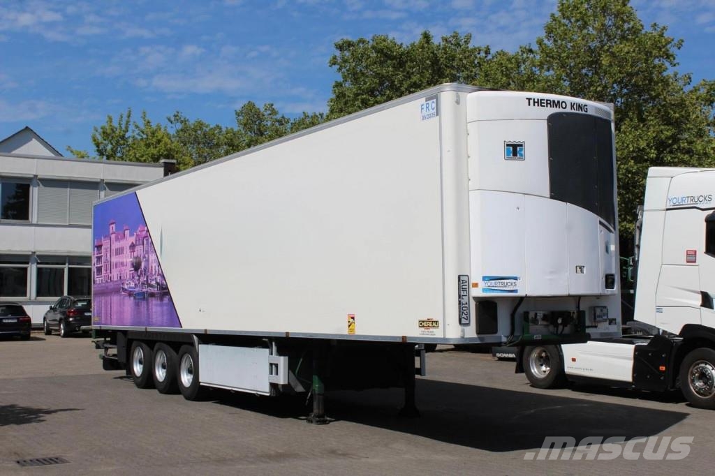 Chereau Thermo King SLXi 200 Fleischer Meat Viande نصف مقطورات بدرجة حرارة قابلة للضبط