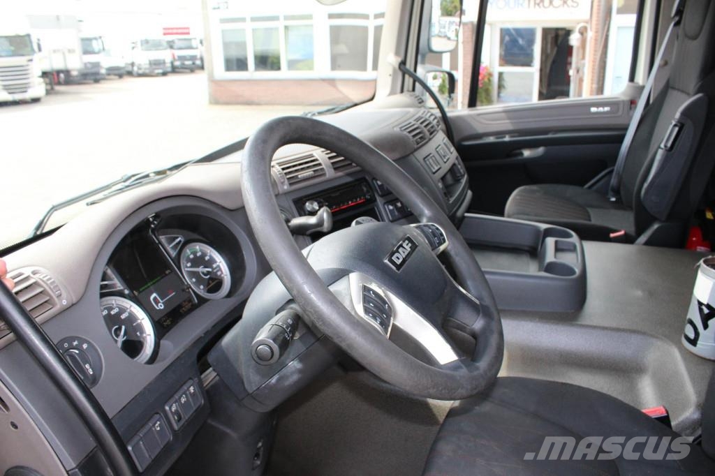 Daf CF 320 Plane Schlafkabine Klima LDW Edscha LBW Priekabos su tentu
