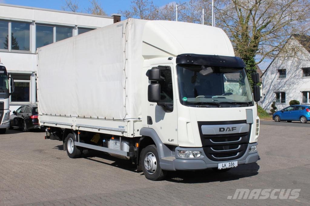 Daf LF 210 Pritscheplane Bordwände ACC AHK 148 Tkm Muut autot