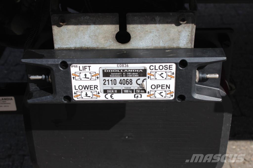Daf LF 210 Pritscheplane Bordwände ACC AHK 148 Tkm Muut autot