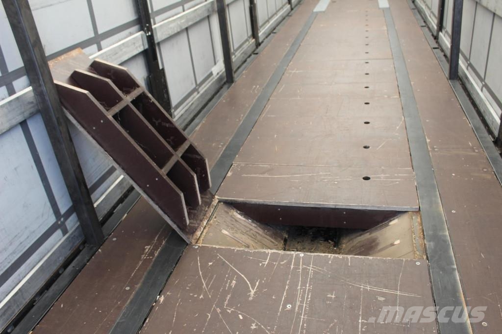 Kögel Plane Edscha Liftachsel SAF Achsen PK COIL Semirremolques de plataformas planas/laterales abatibles