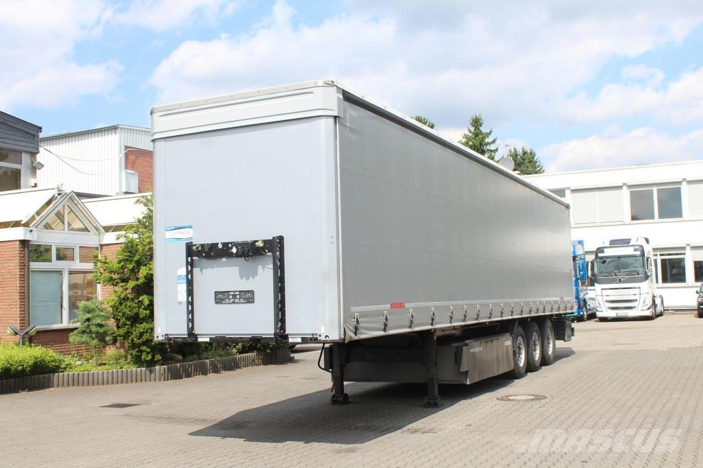Kögel Plane Edscha Liftachsel SAF Achsen PK COIL Semirremolques de plataformas planas/laterales abatibles