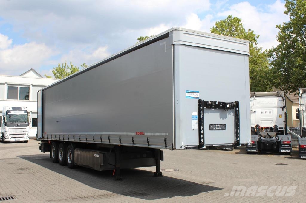 Kögel Plane Edscha Liftachsel SAF Achsen PK COIL Semirremolques de plataformas planas/laterales abatibles