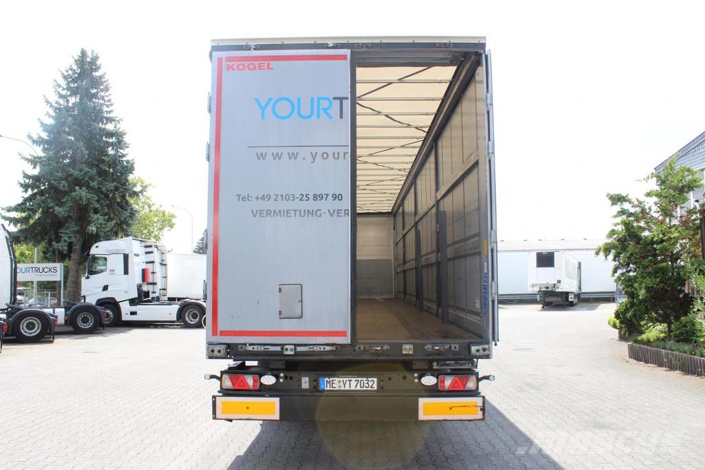 Kögel Plane Edscha Liftachsel SAF Achsen PK COIL Semirremolques de plataformas planas/laterales abatibles