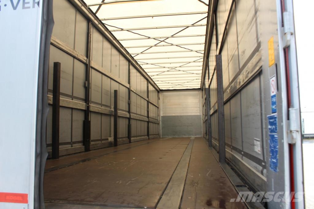 Kögel Plane Edscha Liftachsel SAF Achsen PK COIL Semirremolques de plataformas planas/laterales abatibles