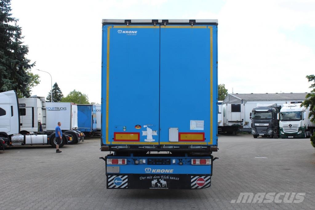 Krone SD Standard Plane 2,73 m Edscha Liftachse نصف مقطورات مسطحة / مفصلية الجوانب