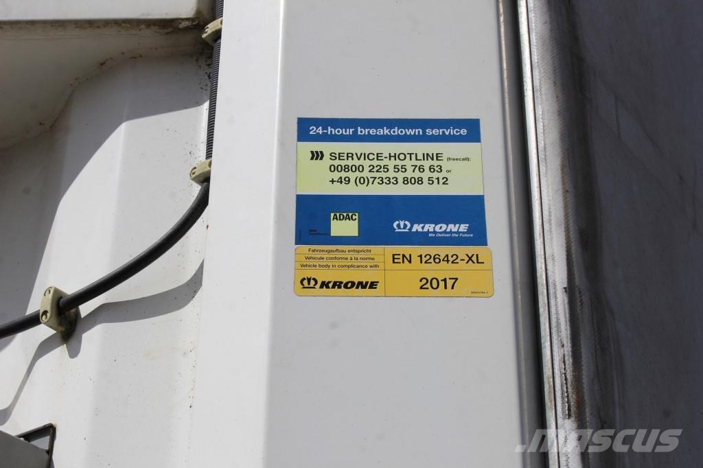 Krone Standard Plane Joloda Liftachse Edscha Code XL Poluprikolice sa otvorenim sandukom