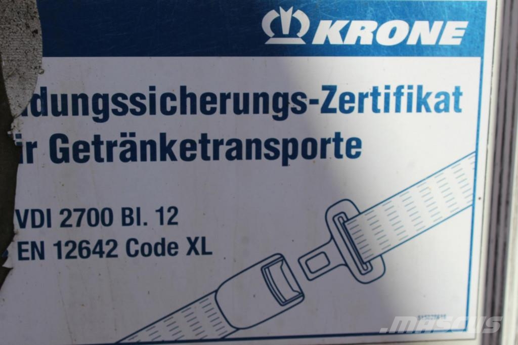 Krone Standard Plane Joloda Liftachse Edscha Code XL Poluprikolice sa otvorenim sandukom