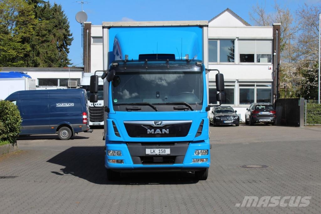 MAN TGM 15.290 E6 Schiebeplane ACC LBW AHK Ciężarówki firanki
