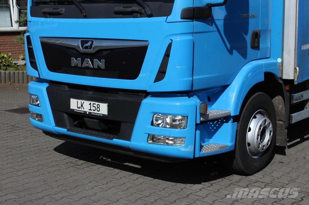 MAN TGM 15.290 E6 Schiebeplane ACC LBW AHK Ciężarówki firanki