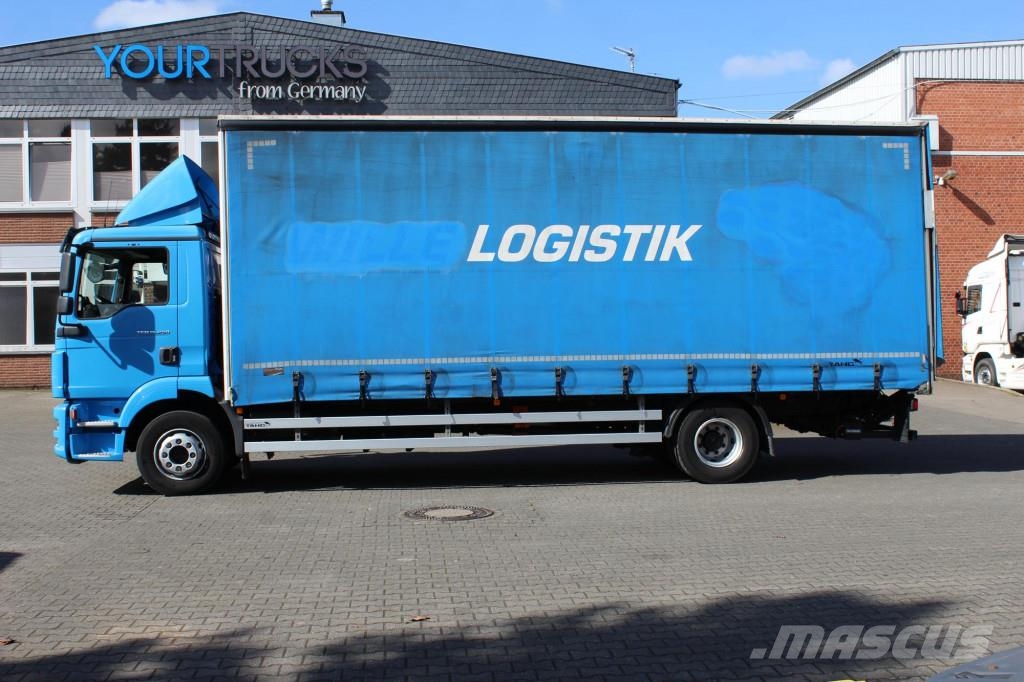 MAN TGM 15.290 E6 Schiebeplane ACC LBW AHK Ciężarówki firanki