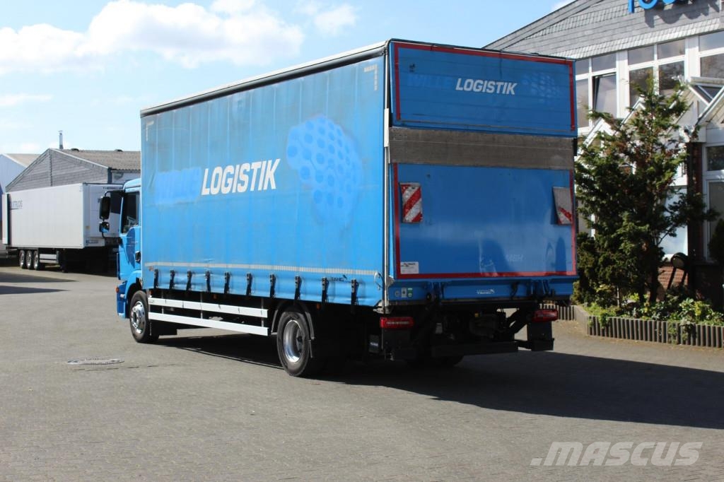 MAN TGM 15.290 E6 Schiebeplane ACC LBW AHK Ciężarówki firanki