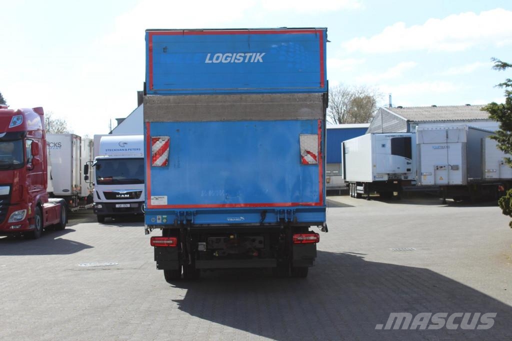 MAN TGM 15.290 E6 Schiebeplane ACC LBW AHK Ciężarówki firanki