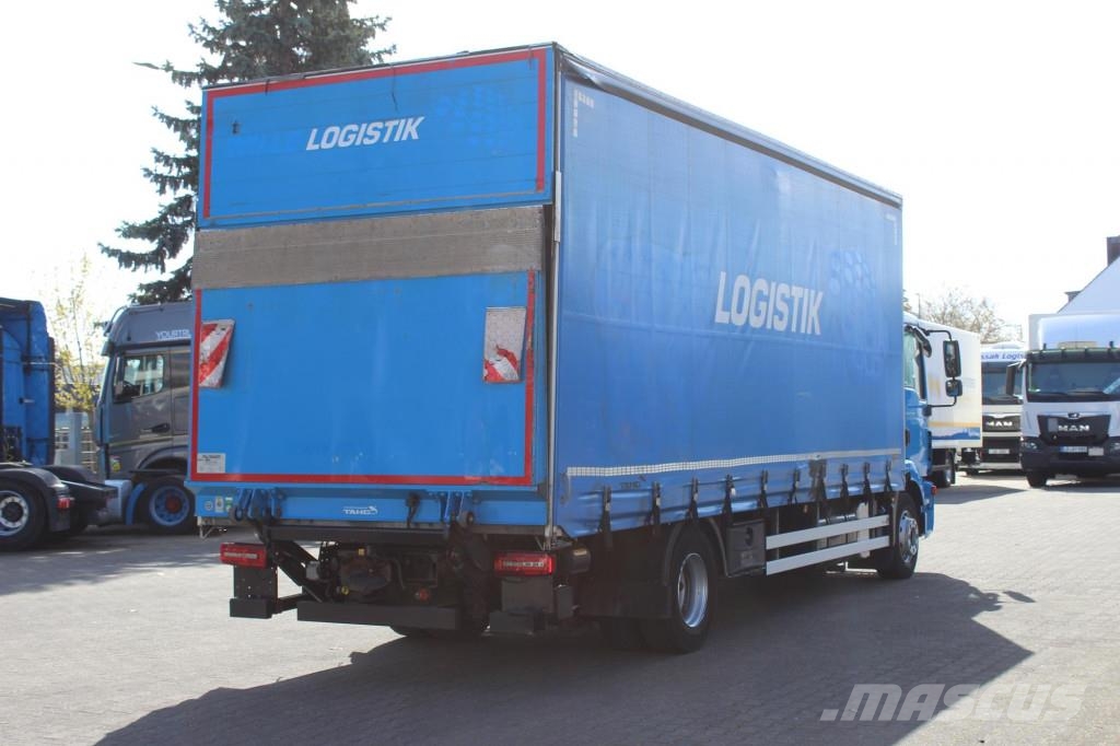 MAN TGM 15.290 E6 Schiebeplane ACC LBW AHK Ciężarówki firanki