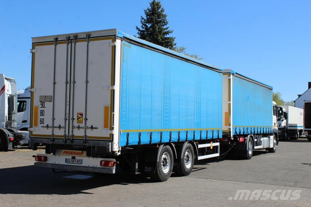 MAN TGS 18.440 Plane Zug Schlafplatz AHK Retarder Camión con caja abierta