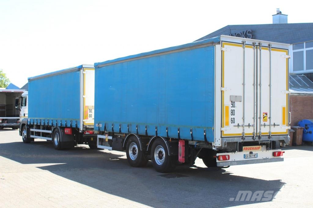 MAN TGS 18.440 Plane Zug Schlafplatz AHK Retarder Camión con caja abierta