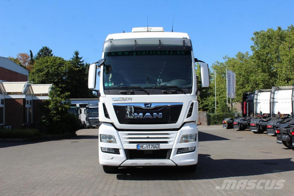 MAN TGX 18.500 E6 XXL Retarder Kühlbox Navi 2Tanks وحدات الجر