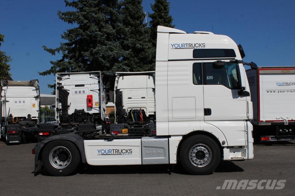 MAN TGX 18.500 E6 XXL Retarder Kühlbox Navi 2Tanks وحدات الجر