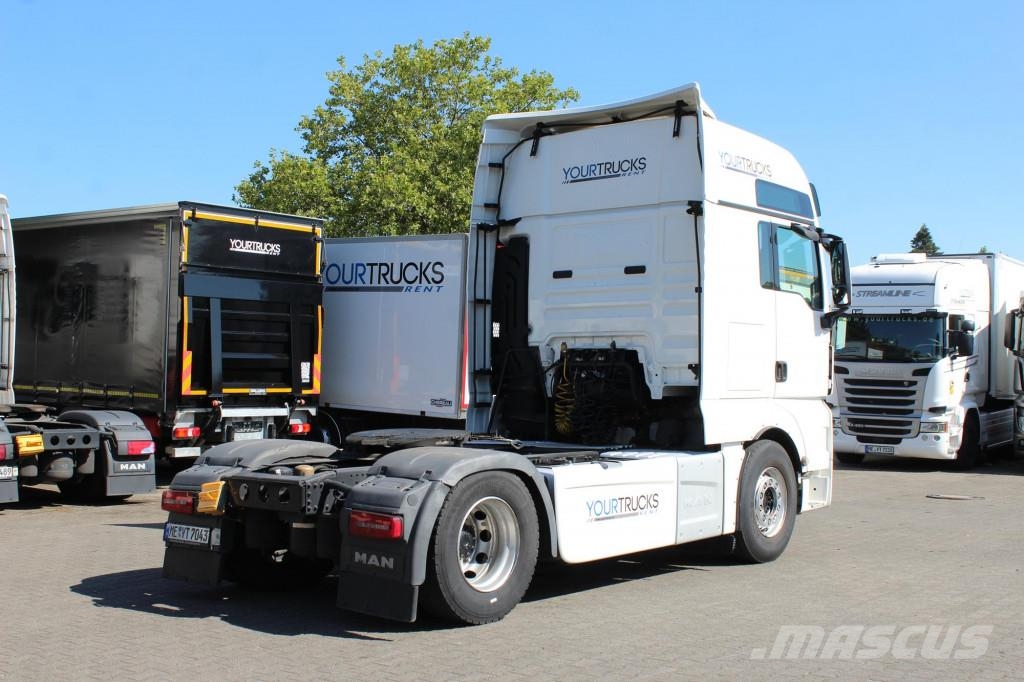 MAN TGX 18.500 E6 XXL Retarder Kühlbox Navi 2Tanks وحدات الجر