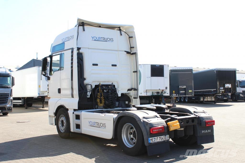MAN TGX 18.500 E6 XXL Retarder Kühlbox Navi 2Tanks وحدات الجر
