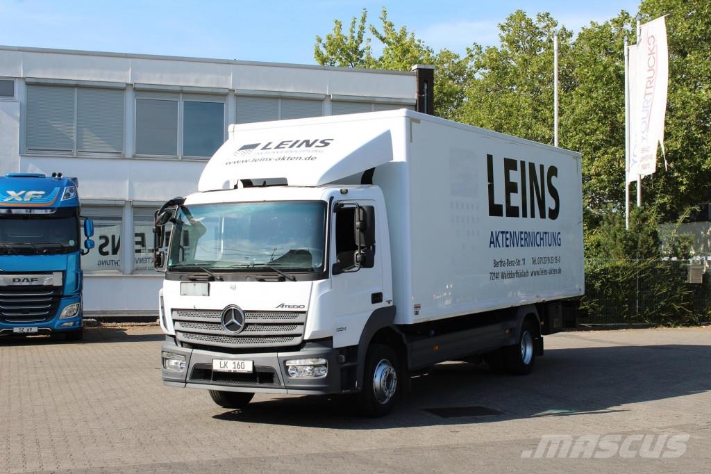 Mercedes-Benz Atego 1224 Koffer LDW LBW Klima Rolltor ANK Camiones caja cerrada